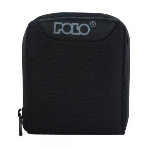POLO Πορτοφόλι Wallet Zipper (9-38-108-black)