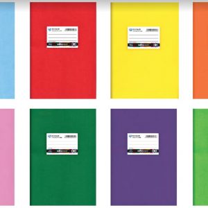 Τετραδιο Πλαστικο Χρωματιστο "Ex Color" Ριγε / Exercise Book 50φ (Διαφορα Χρωματα)