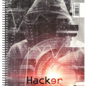 Τετραδιο Μονο Σπιραλ "Hacker" 17x25cm 1 θεμα 60φ.