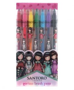 Santoro Gorjuss Brush Pens 7 Χρώματα