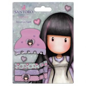Santoro Gorjuss Σετ κοκαλάκια μαλλιών (36429)