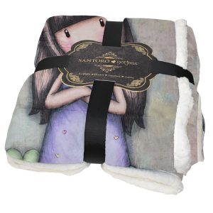 Santoro Gorjuss Κουβέρτα sherpa How does your garden grow 160x220cm (SA07212)