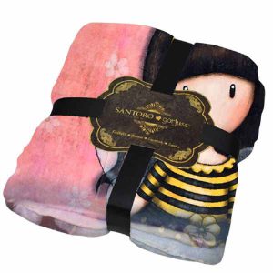 Santoro Gorjuss Κουβέρτα μεγάλη fleece bee-loved 140x210cm (SA07255)