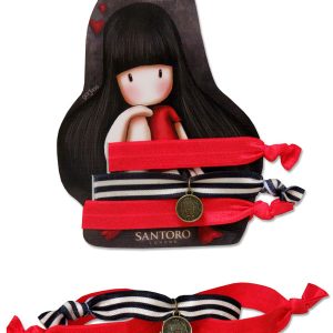 Santoro Gorjuss Λαστιχάκια μαλλιών - βραχιόλια The collector (EB-04-G)