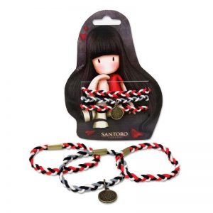 Santoro Gorjuss Λαστιχάκια μαλλιών - βραχιόλια The collector (EB-06-G)