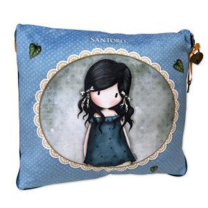 Santoro Gorjuss Μαξιλάρι "You brought me love" με φερμουάρ και θήκες (CP-02-G)