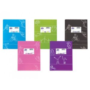 Διεθνές super τετράδιο διαφορα ριγέ - σχέδια Fancy 17×25 – 50Φ.