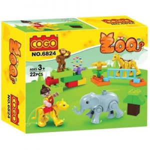 COGO Τουβλάκια ζωάκια school 22τμχ. (285957)