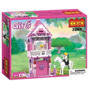 COGO Τουβλάκια πύργος Ραπουνζέλ 167τμχ. (285896)