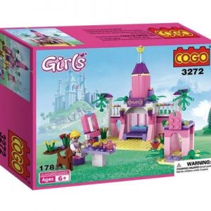 COGO Τουβλάκια σπίτι κοριτσιού 178τμχ. (285902)