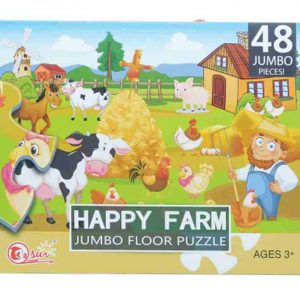 Mega puzzle δαπέδου 48τμχ. Φάρμα (292252)