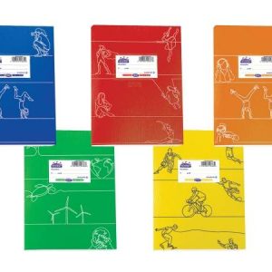 Διεθνές super τετράδιο διάφορα ριγέ - σχέδια κλασσικά 17×25 – 50Φ. (244121)