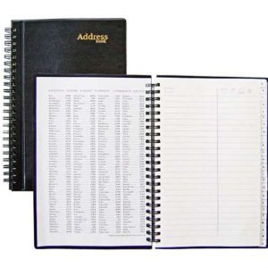 Ευρετήρια τηλεφ. βιβλ. σπιράλ 14x21 128σελ.