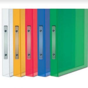 Κλασέρ με πολυπροπυλένιο αδιαφανές 2 κρίκοι 21x29cm 2200