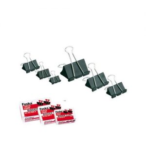 Πιάστρες μαύρες Foska No 0 15mm 800-6