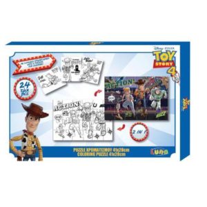 Luna puzzle χρωματισμού 2 όψεων με 3 σελ. χρωμ. Toy Story (D0562321)