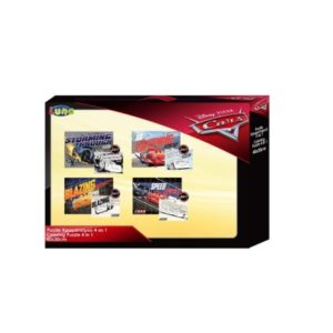 Luna Παζλ χρωματισμού Disney Cars 2 όψεων 4 σε 1