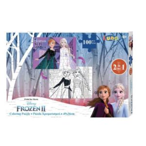 Puzzle χρωματισμού 2 όψεων Frozen 2 (D0562637)