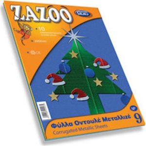 Zazoo Μπλοκ & χαρτιά χειροτεχνίας οντουλέ κυμ. 25x35 (222235)