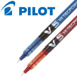 Στυλό Pilot με υγρή μελάνη V5 Hi-techpoint (Διάφορα χρώματα)
