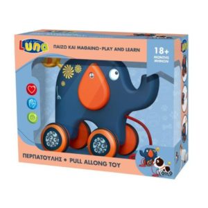 Luna Τροχήλατο ελεφαντάκι περπατούλης