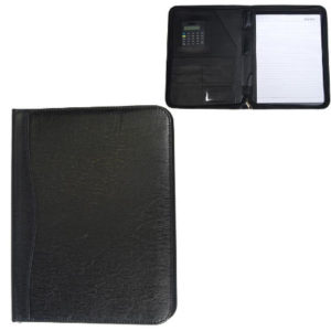 Portfolio με φερμουάρ μαύρο 25.5x32.5x2εκ.