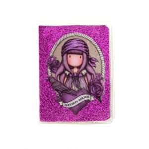 Santoro Gorjuss σημειωματάριο μικρό με glitter (843GJD03)