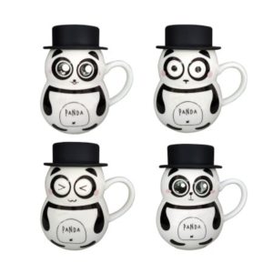 Κούπα Κεραμική Panda 4 Σχέδια (SG1810-450)