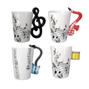 Κούπα Κεραμική Σχέδια Μουσικής (SG1810-386)