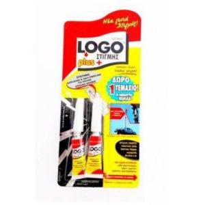 Κόλλα Logo Στιγμής 2gr+2 Δώρο