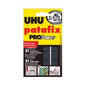 Κόλλα UHU Patafix Propower ως 3.0KG 21 δυνατά αυτοκόλλητα