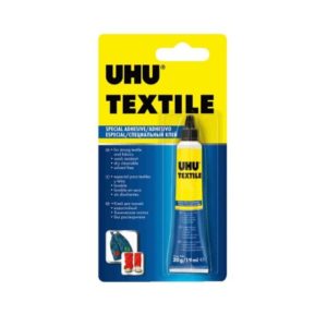 Κόλλα UHU Textile 19ml/20g - ειδική κόλλα για υφάσματα και πανιά