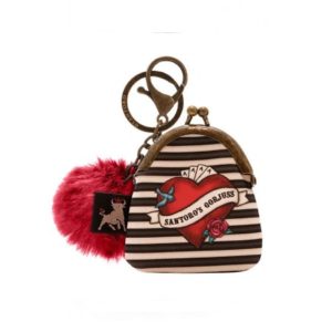 Μπρελόκ με πορτοφολάκι Santoro Gorjuss Pirate Mary Rose (919GJ08)