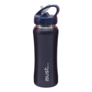 Παγούρι 500 ml Must Αλουμινίου με Καλαμάκι - 4 Χρώματα (000584043)