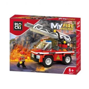 MyFireBrigade Fire truck with aerial ladder - Blocki (KB0818)