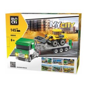 Mycity Bulldozer On A Tow Truck - Blocki (KB0840)