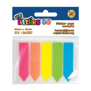 Αυτοκόλλητοι Σελιδοδείκτες The littlies Βέλη | 5 Χρώματα | 50 Φ. | 48x12mm (000646539)