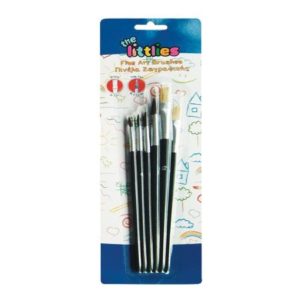 Πινέλα Ζωγραφικής The littlies 6 Τμχ.