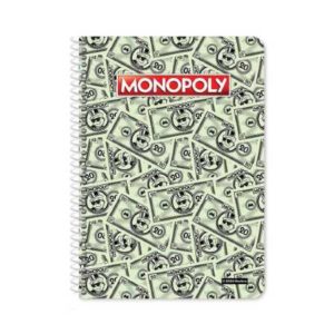 Τετράδιο 2 Θέματα | Monopoly | 21Χ29 | 60σ (000483022)