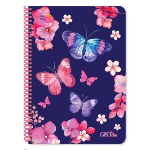 Τετράδιο Σπιράλ Β5 Must Bright Star 2 Θέματα 60 Φύλλα 4 Σχέδια